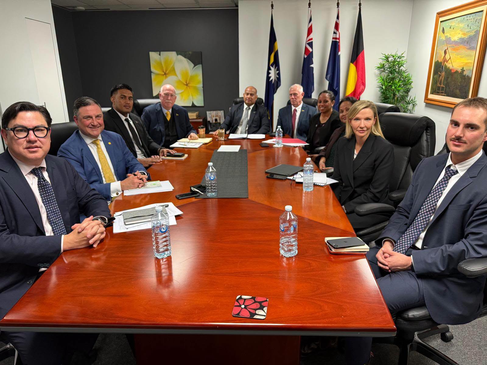 Government of Naoero celebrates successful first year of partnership with Commonwealth Bank of Australia